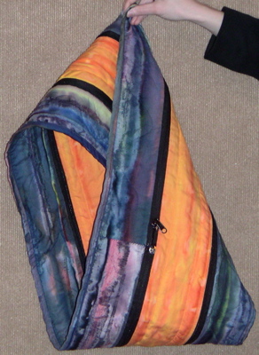 Amy Szczepanski's zippered-in-thirds Mobius strip