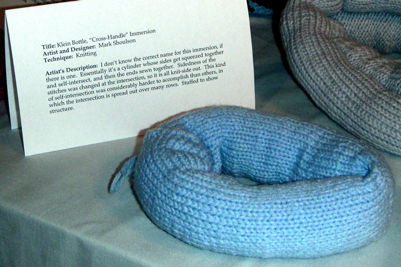 Mark Shoulson's cross-handle Klein bottle