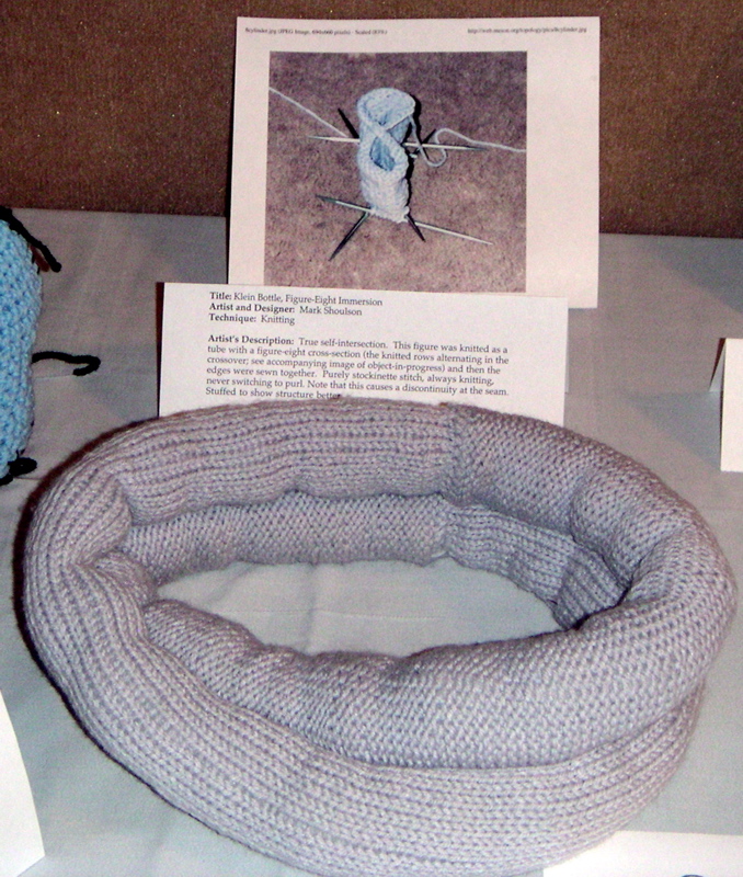 Mark Shoulson's figure-8 Klein bottle