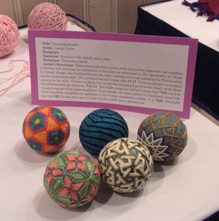 Carolyn Yackel's Temari Quintuplets