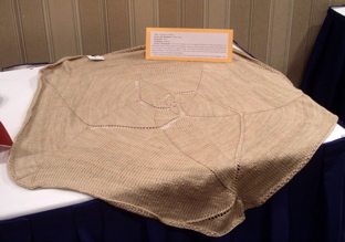 Another view of Daniel Yuhas' Phyllotactic blanket.  Click on the image for the artist's statement.